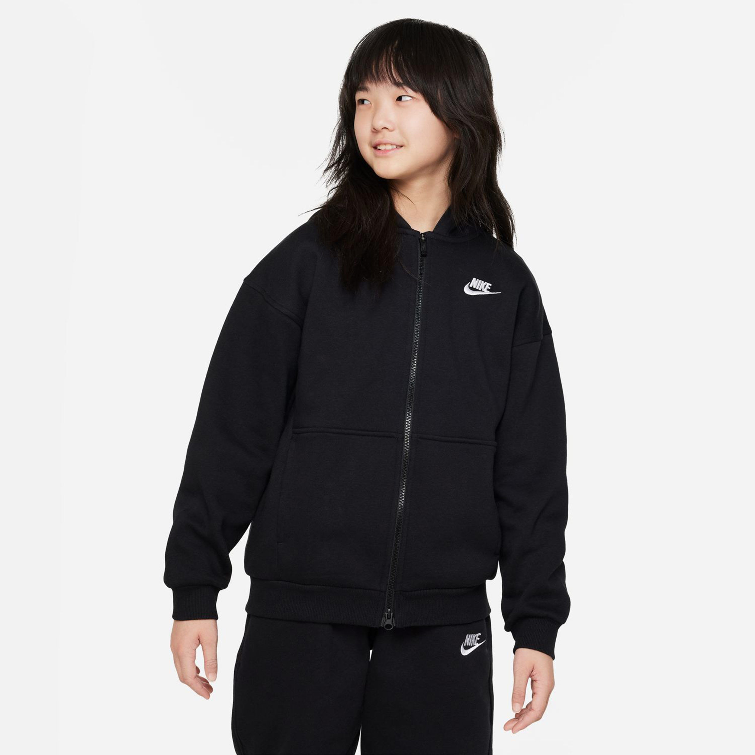 Nike zip up hoodie girls outlet
