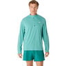 Road Lite-Show 1/2 Zip Running Shirt Men-Turquoise