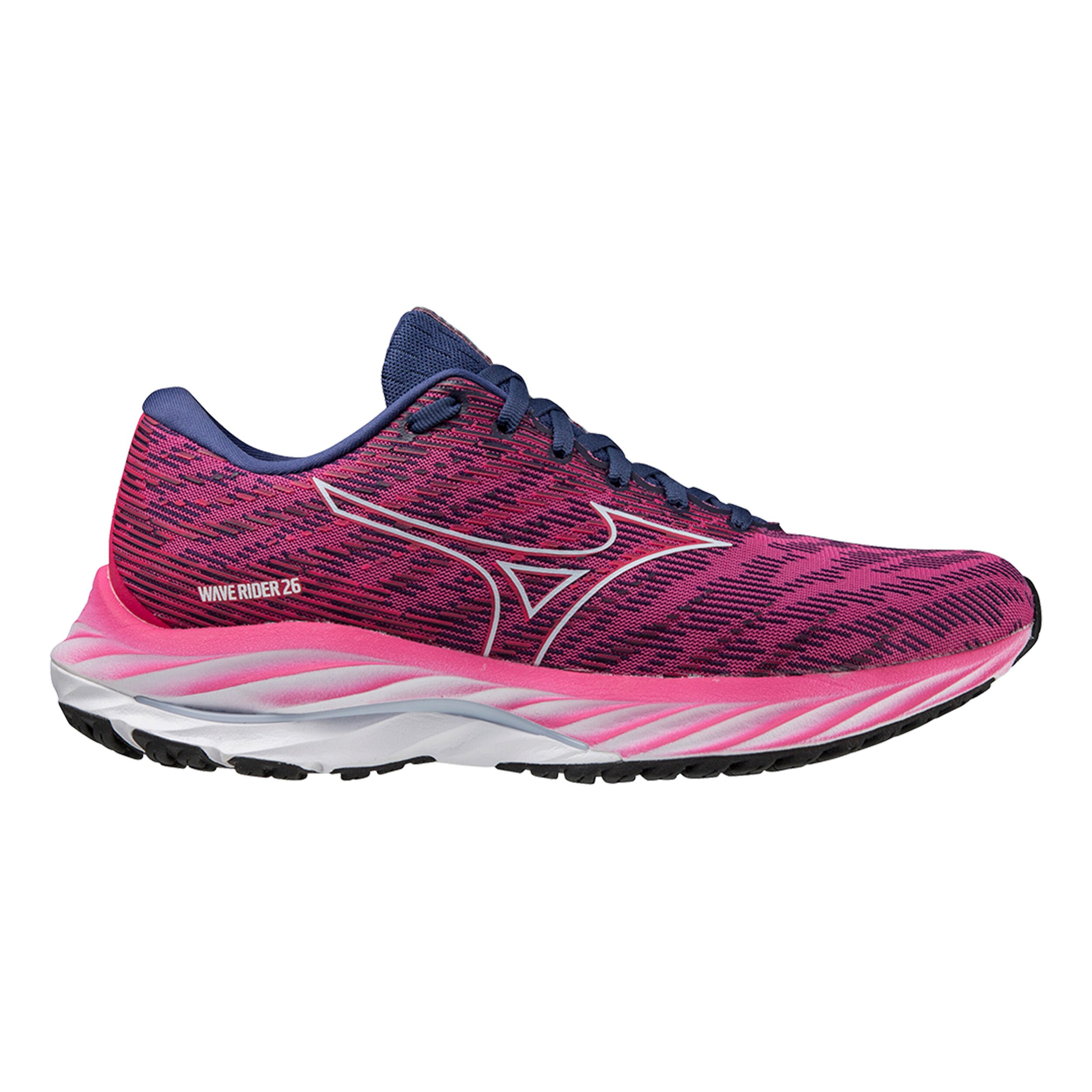 Wave Rider 26 Neutral Running Shoe Women Violet White