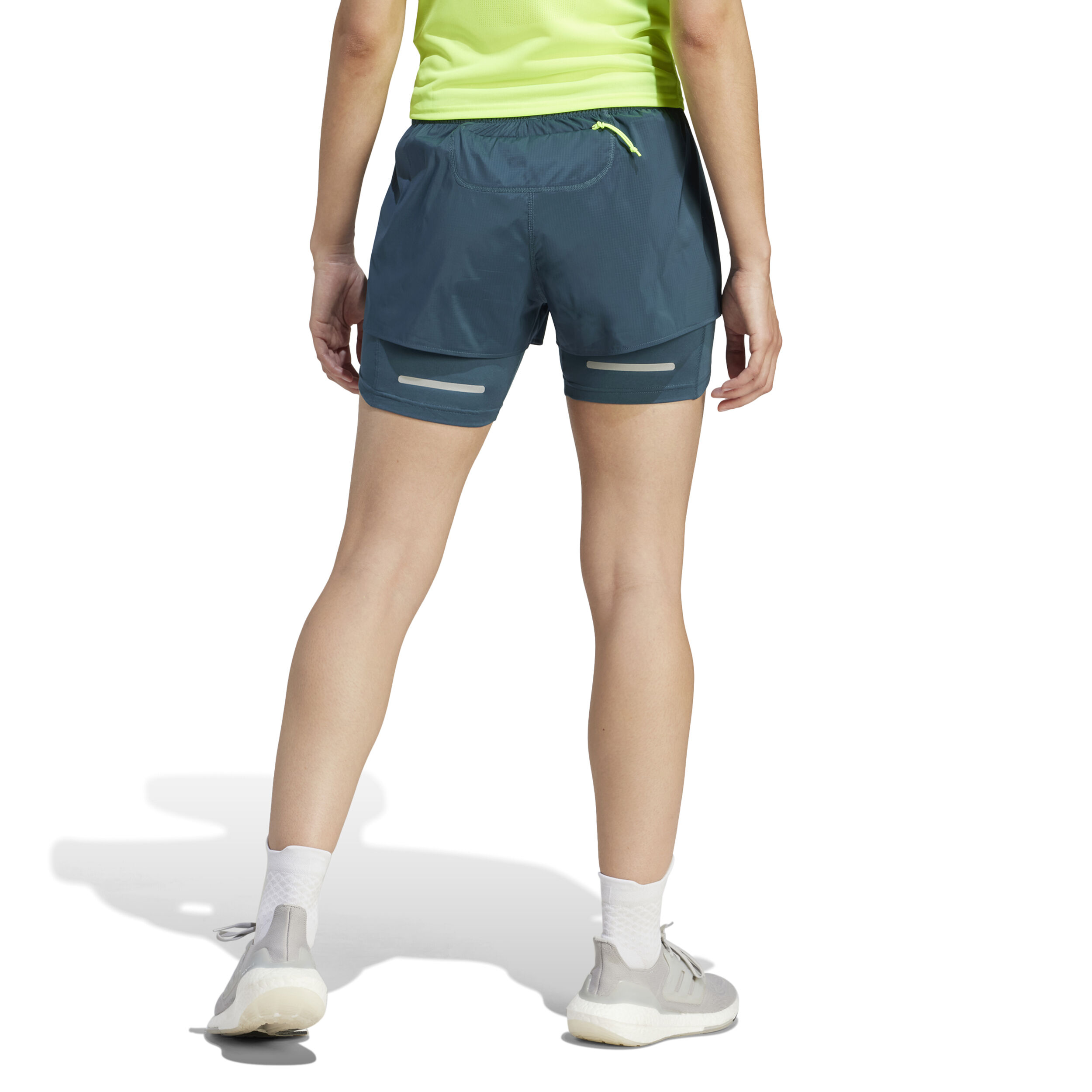 Adidas green running shorts store