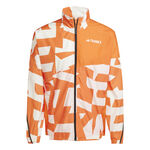 adidas Clothing adidas Terrex MT Wind Running Jacket Men-Orange