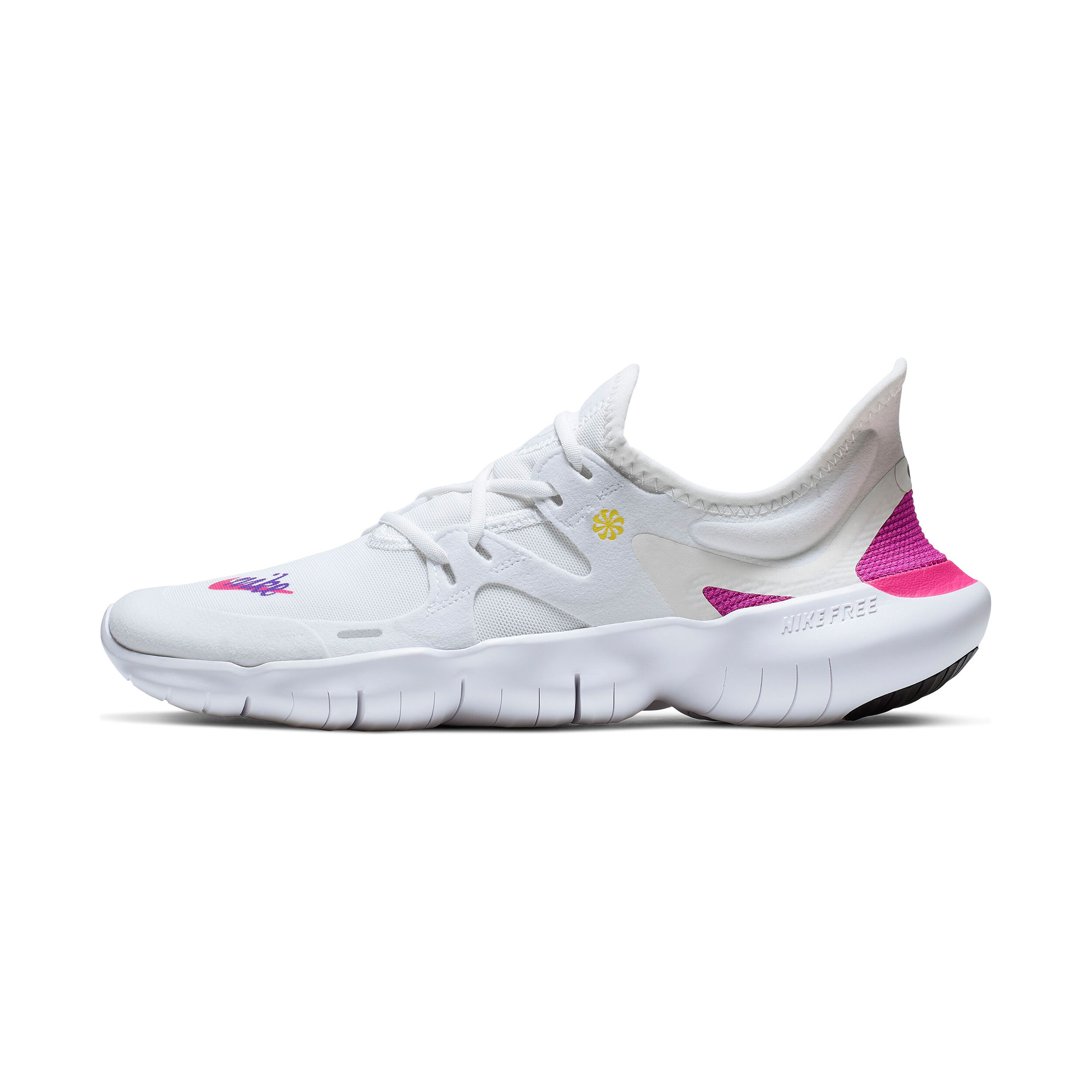 Nike free shop 5.0 womens white