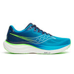 Saucony Neutral running shoe Saucony Ride 19 Neutral running shoe Men-blue, neon green