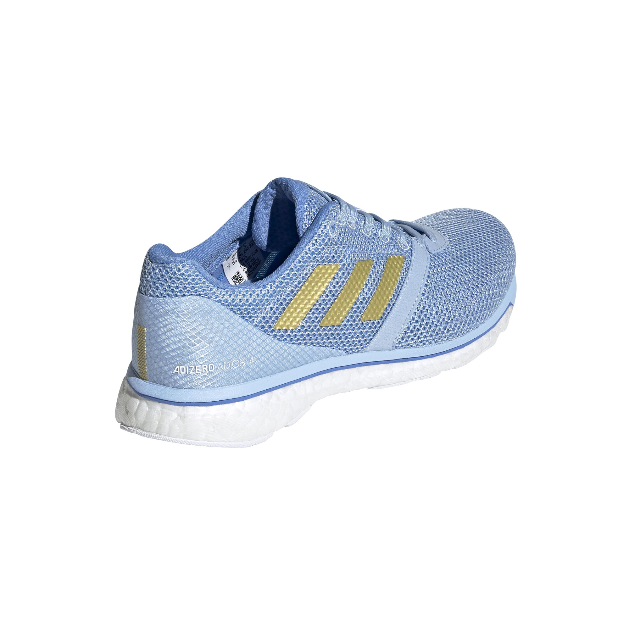 Buy adidas Adizero Adios 4 Competition Running Shoe Women Light Blue Gold online Running Point UK