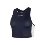 Craft Clothing Craft Pro Hypervent Cropped Running Shirt Women-Dark Blue