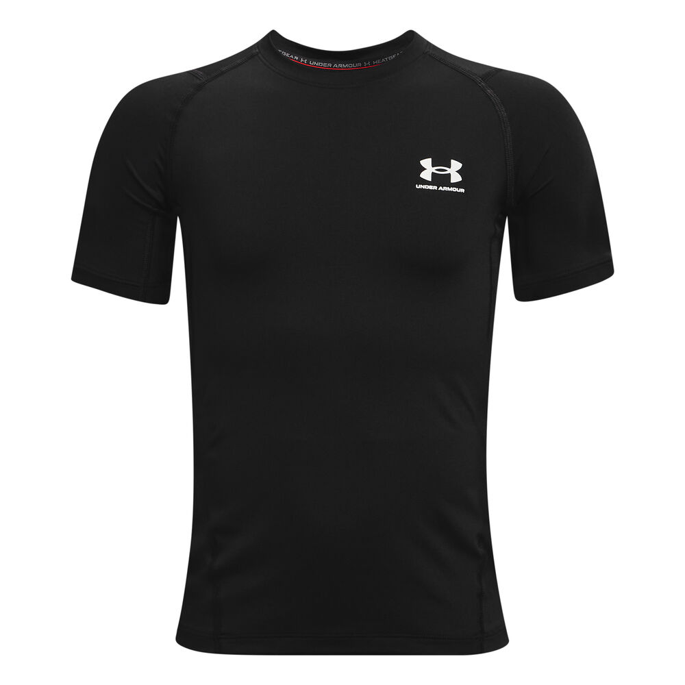 under armour heatgear t-shirt boys - black, size xs