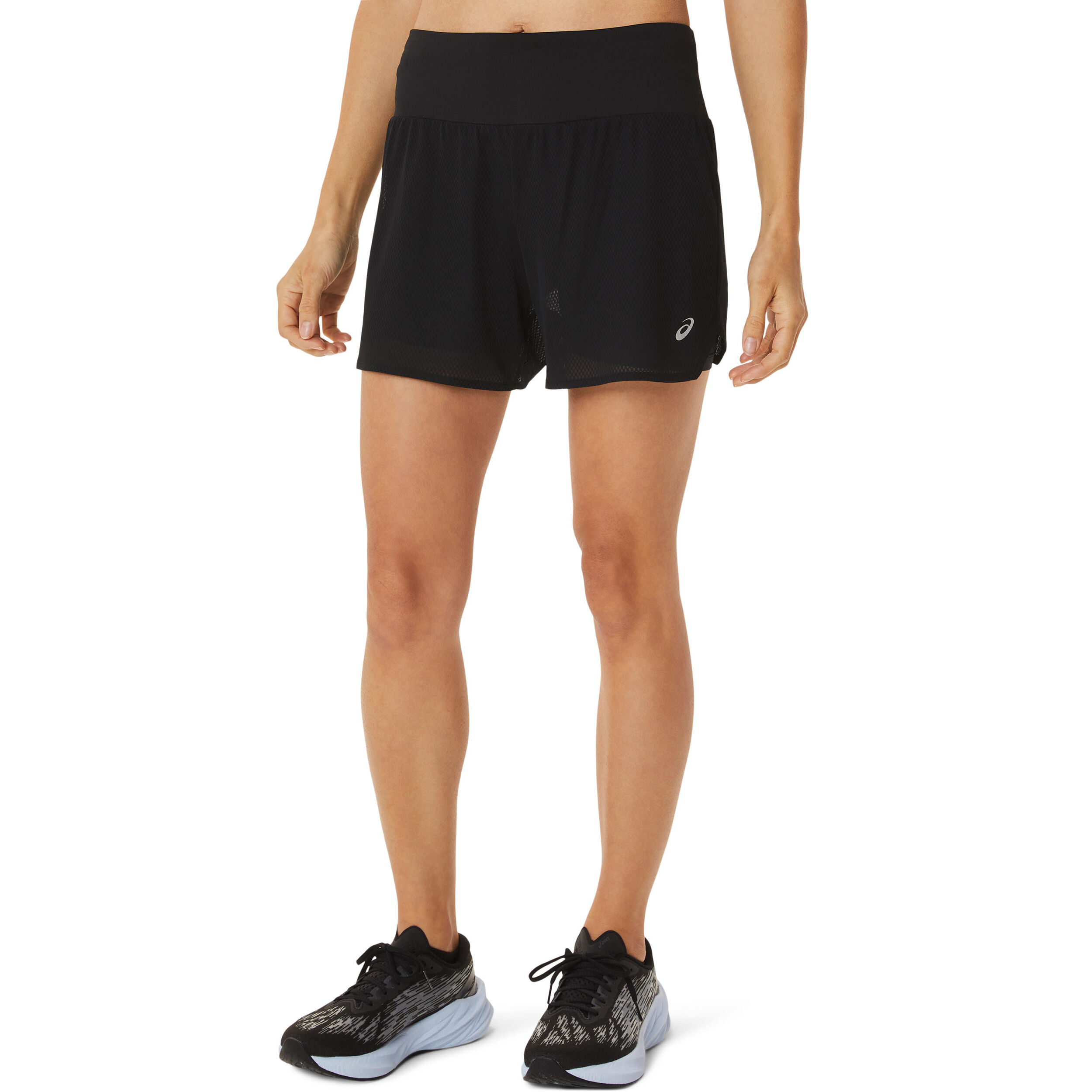 Asics ladies top running shorts