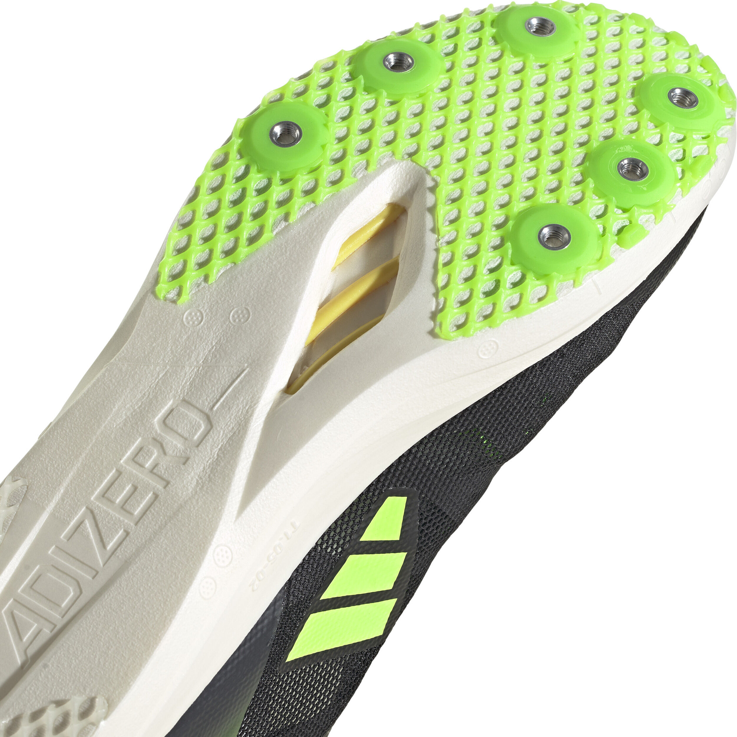 Adizero Avanti Tokyo Spike Shoes Black Yellow