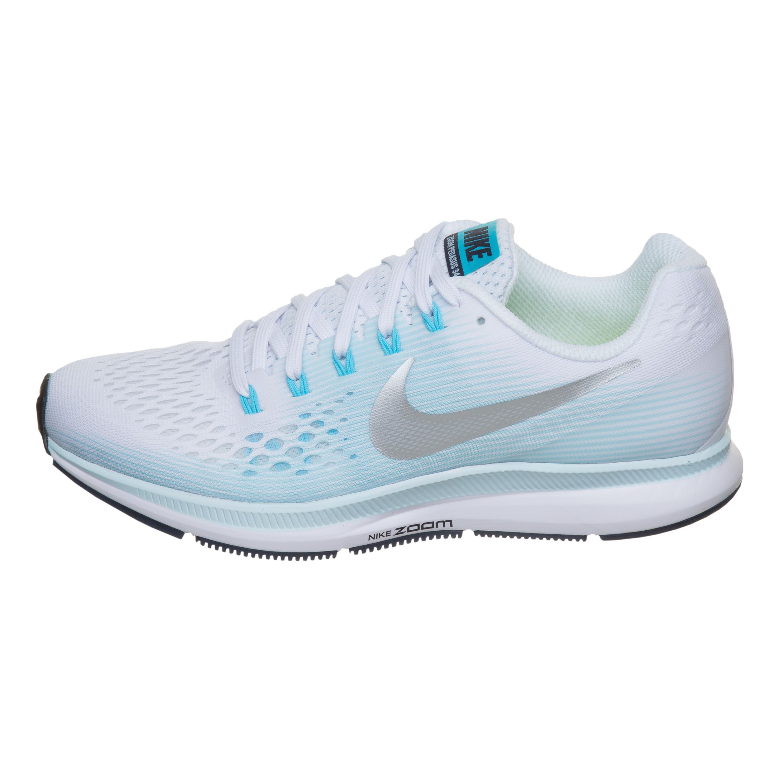 Air Zoom Pegasus 34 Neutral Running Shoe Women White Turquoise