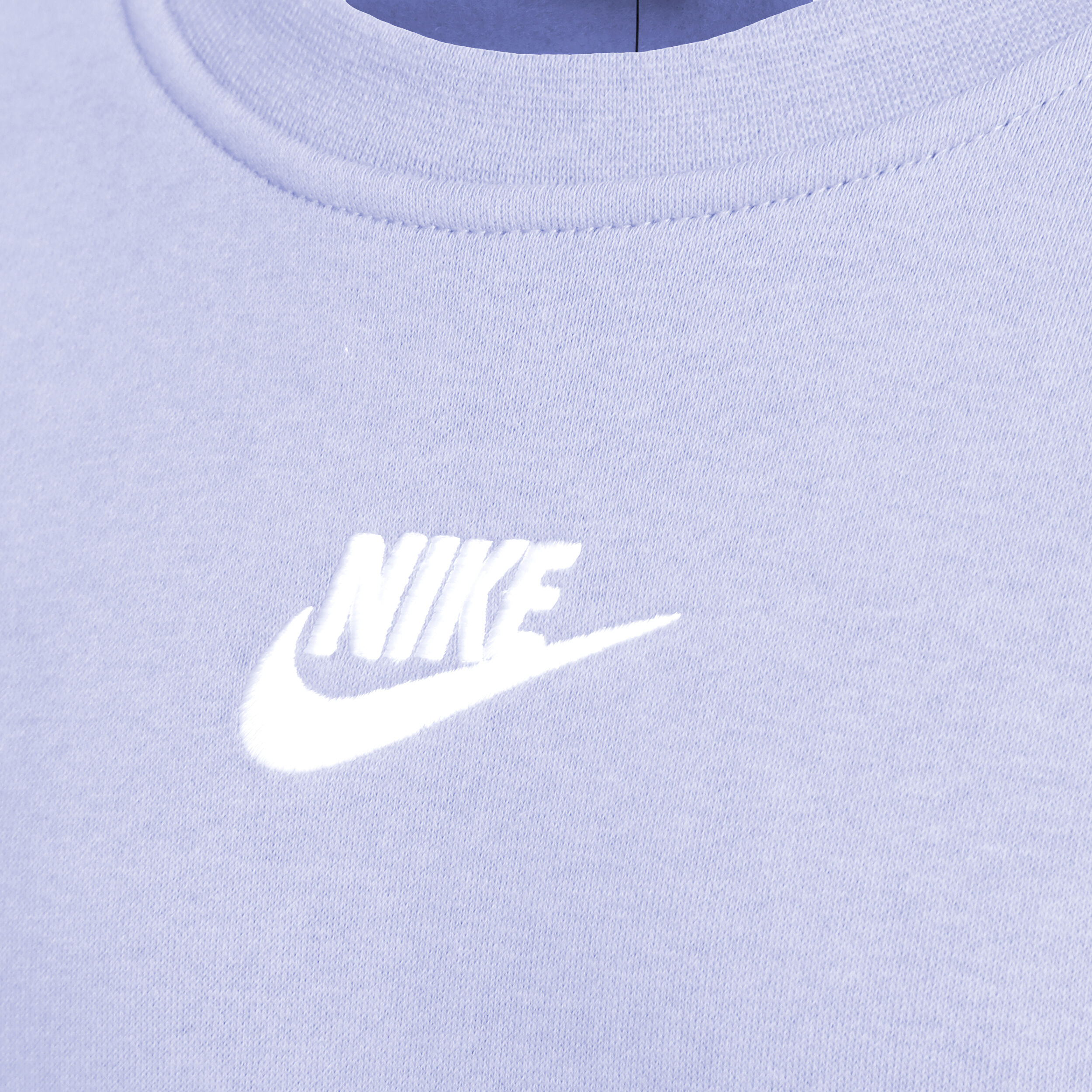 Nike club sweatshirt lilac best sale