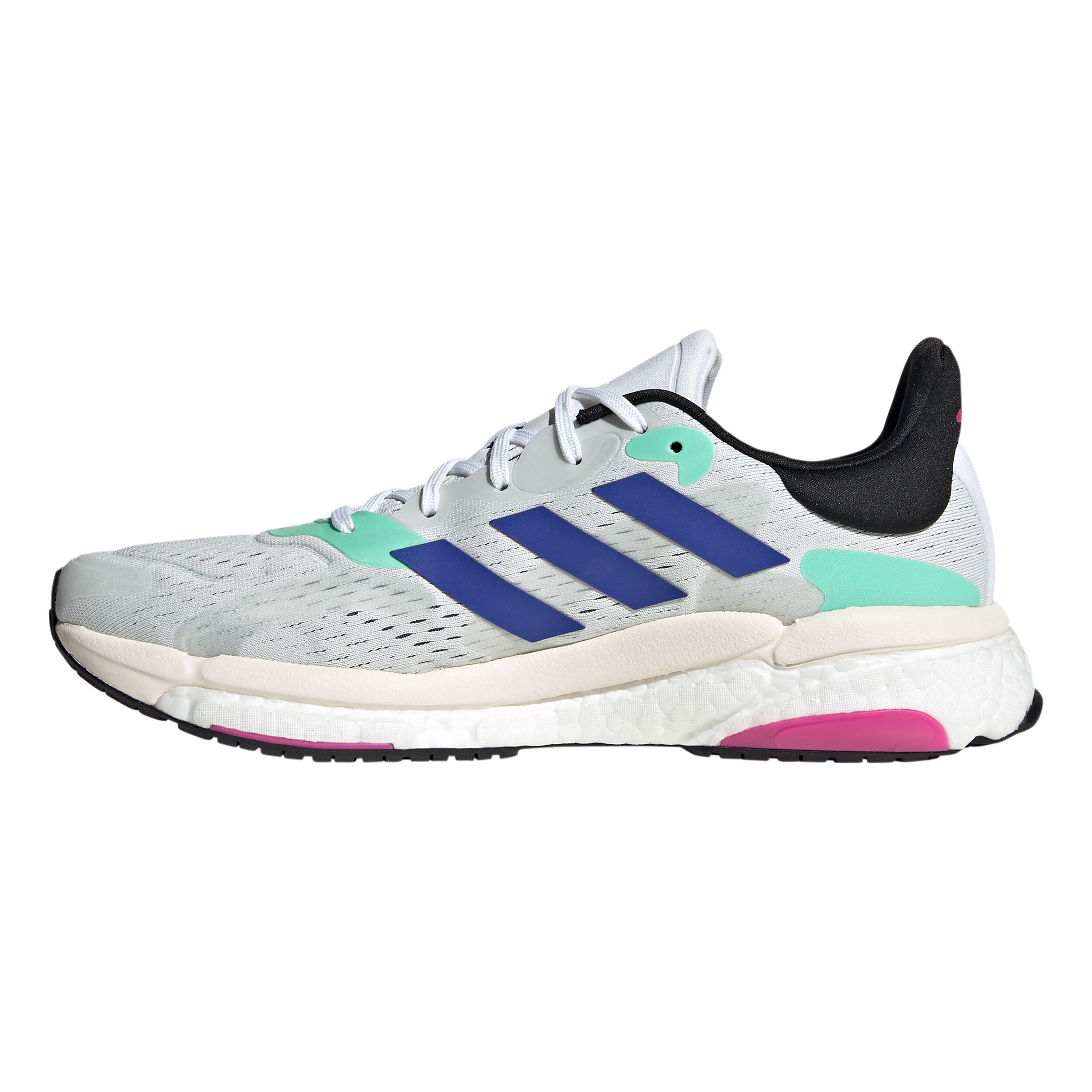 Solar Boost 4 Neutral Running Shoe Men White Blue