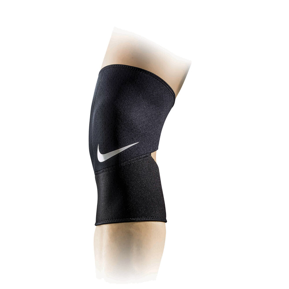 Nike Pro Closed-Patella 2.0 Patella Brace - Black, White, Size XL