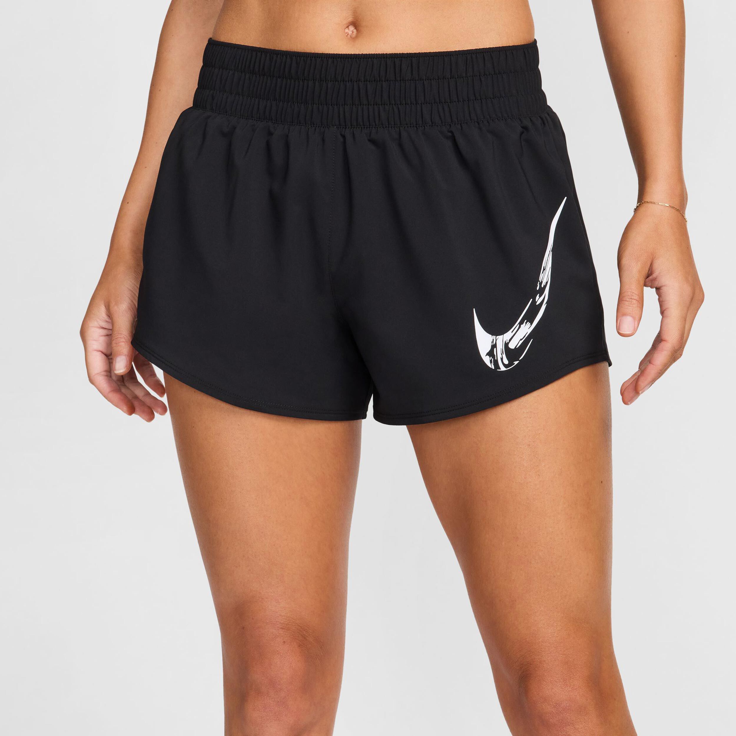 Dri Fit One Swoosh Running Shorts Women Black
