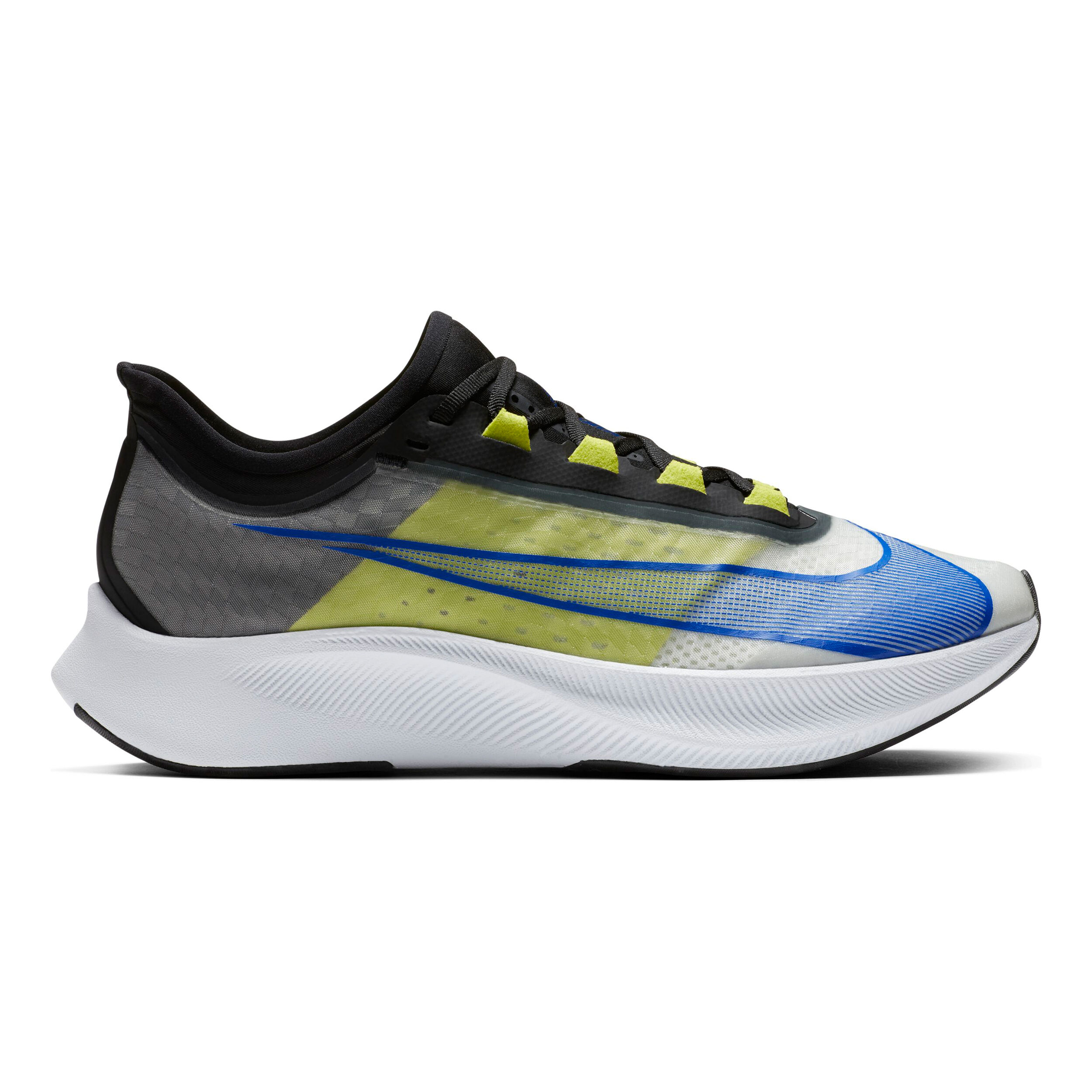 Buy Nike Zoom Fly 3 Neutral Running Shoe Men Yellow Grey online