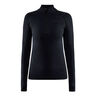 Core Dry Active Comfort Half-Zip Long Sleeve Women-Black