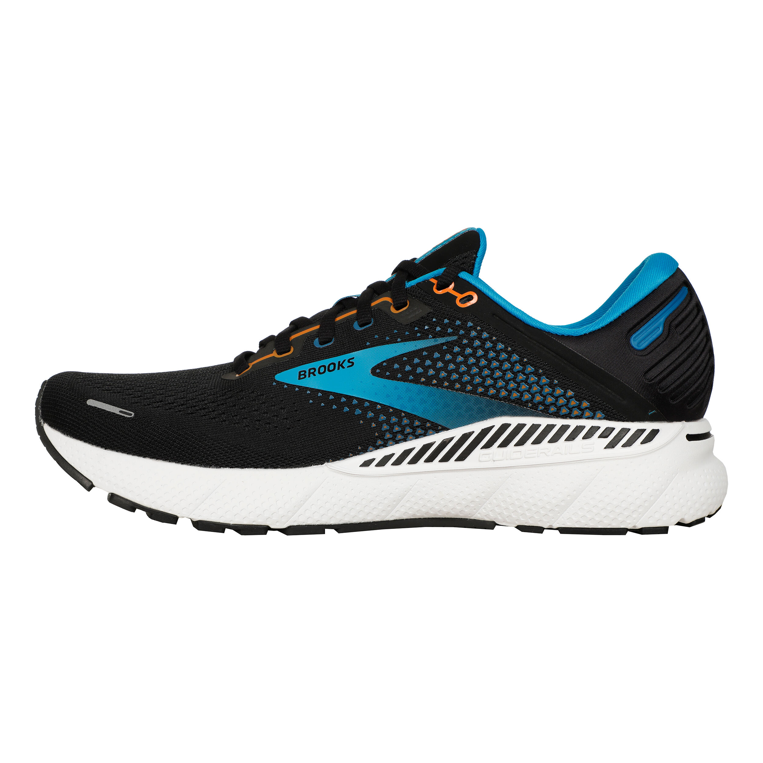 Buy Brooks Adrenaline GTS 22 Stability Running Shoe Men Black Blue online Running Point UK
