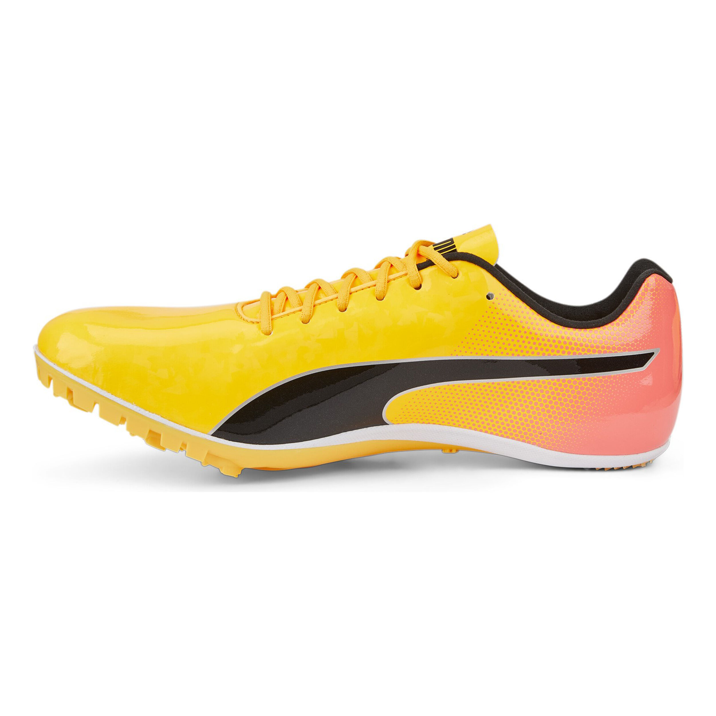EvoSPEED Sprint 14 Spike Shoes Yellow Orange