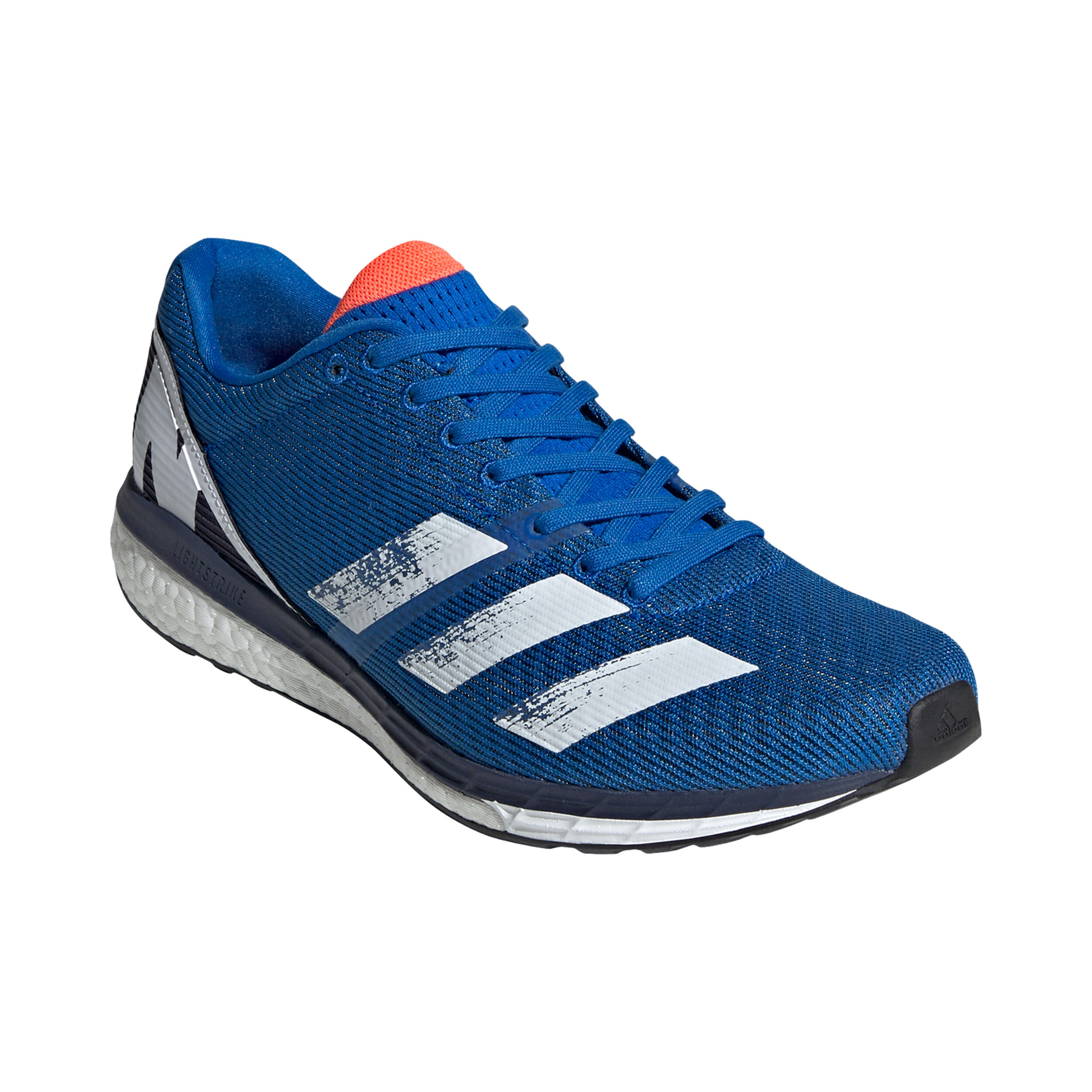 Buy adidas Adizero Boston 8 Neutral Running Shoe Men Blue White