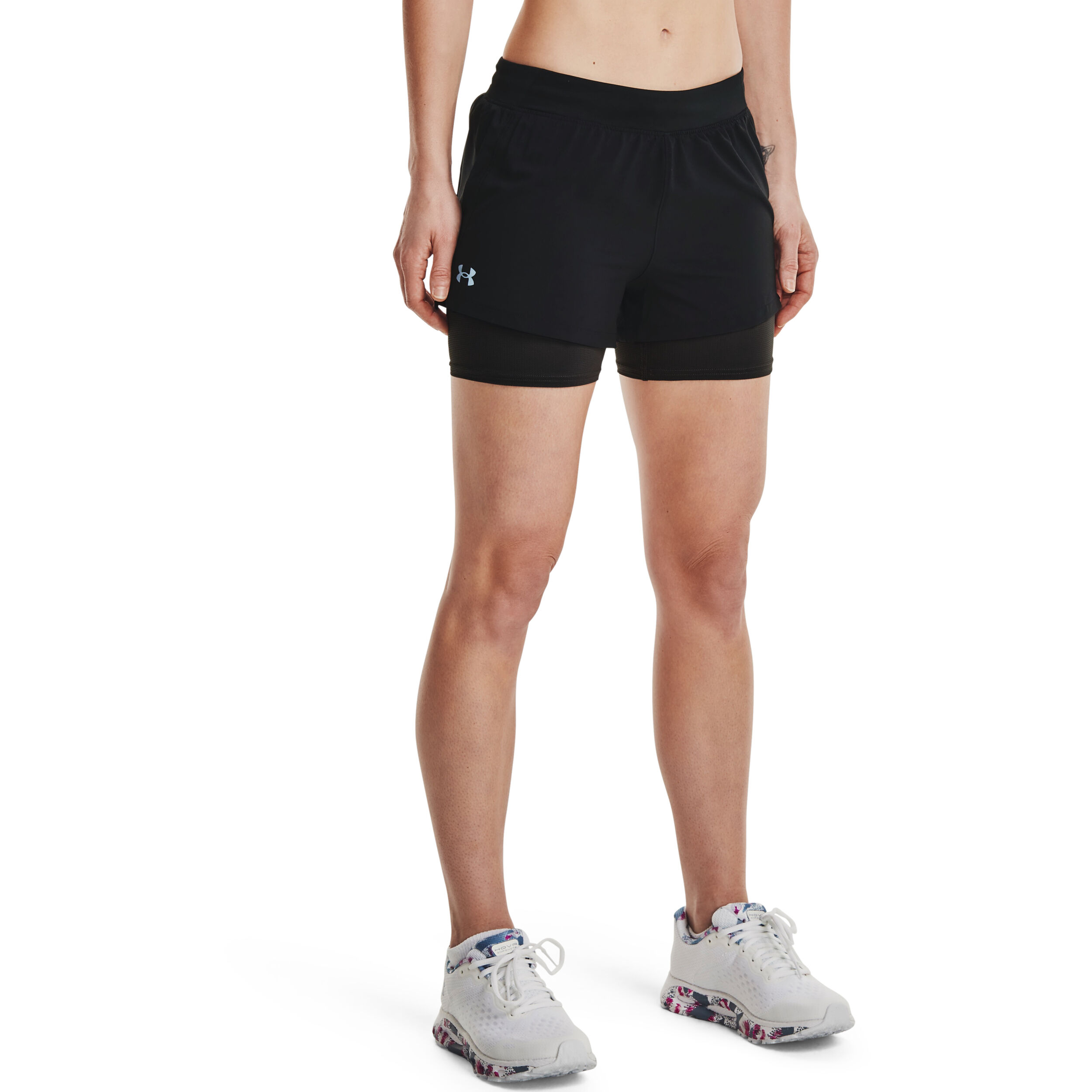 Buy Under Armour Isochill 2in1 Shorts Women Black online Running