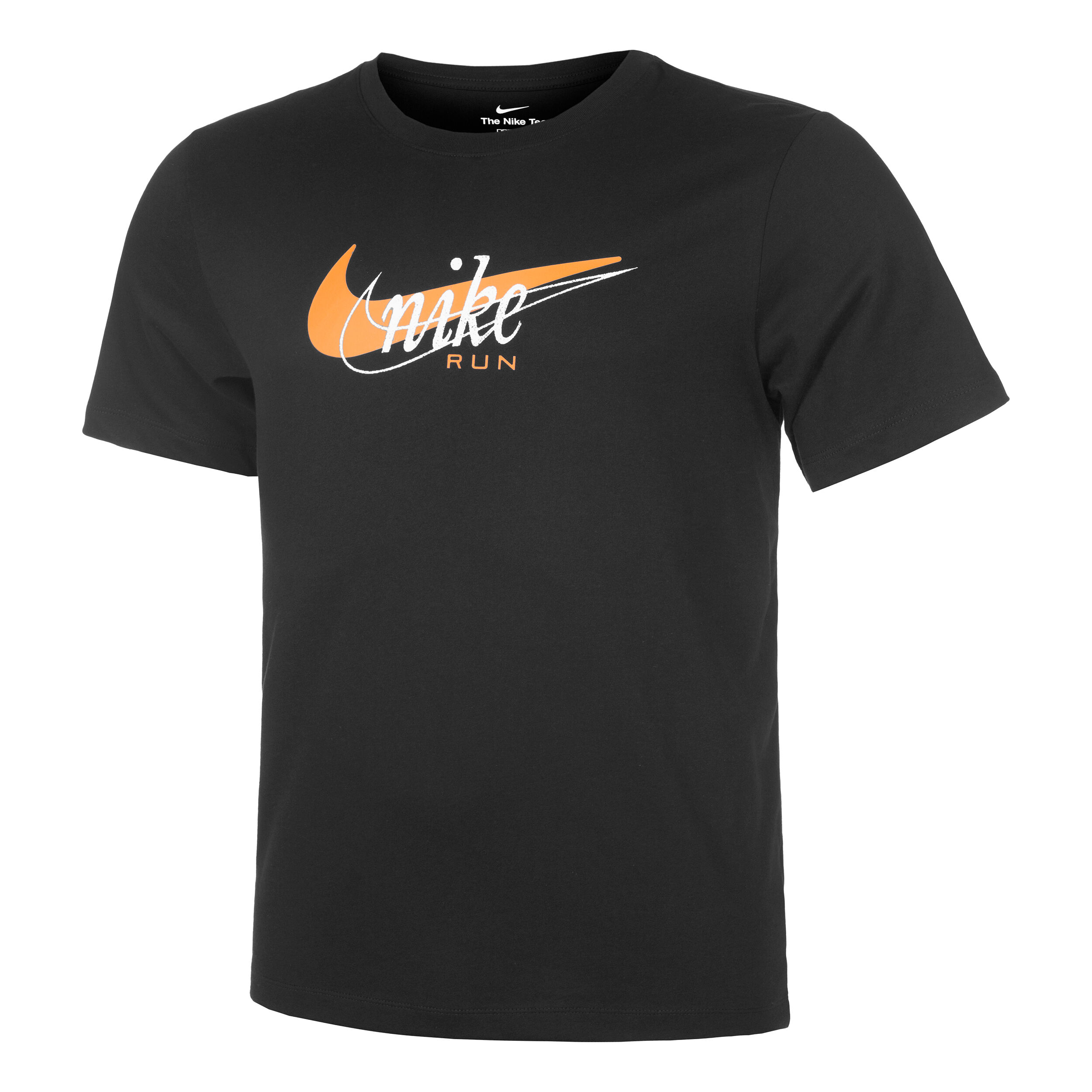 Dri Fit Running Heritage Running Shirt Men Black