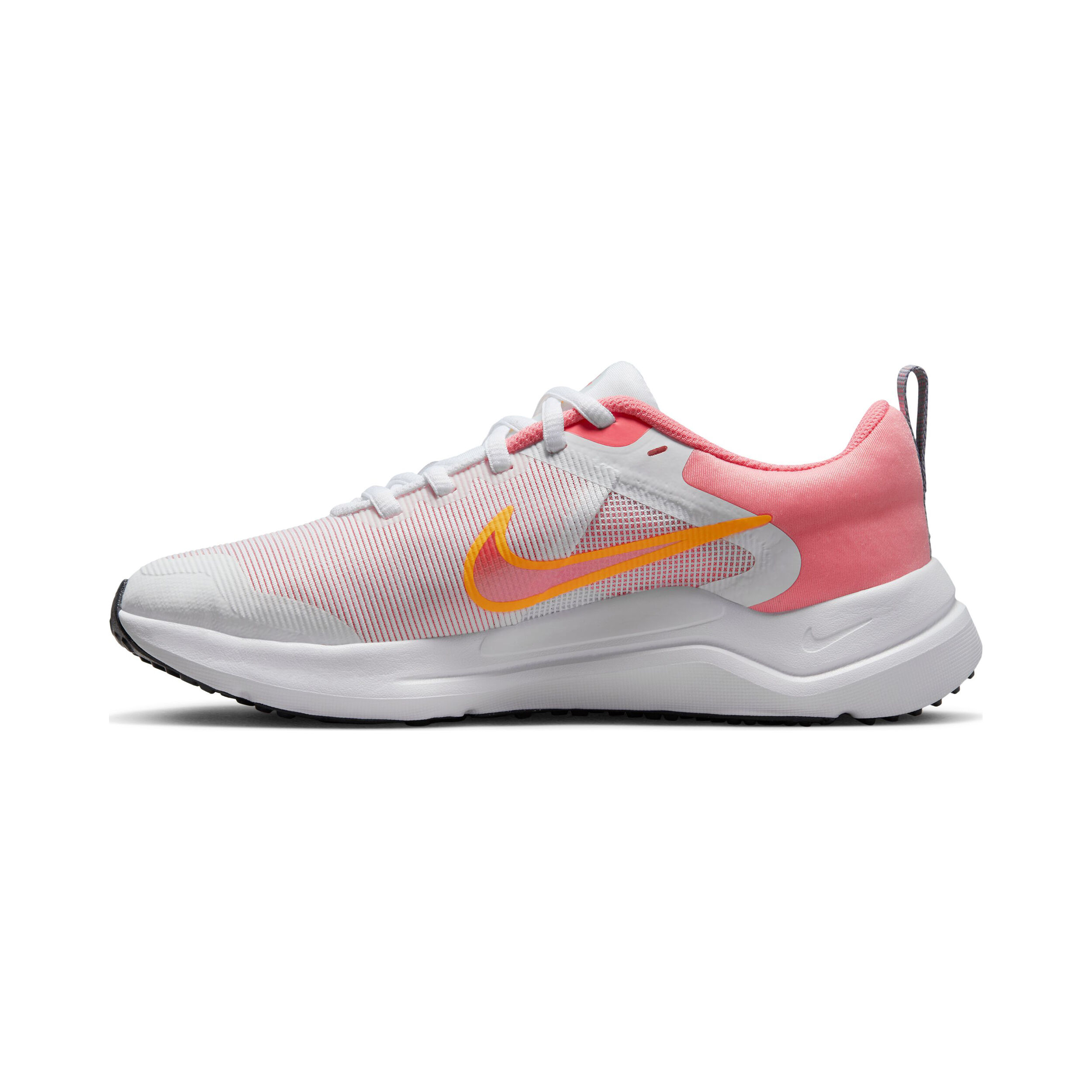 Buy Nike Downshifter 12 Neutral Running Shoe Kids White Pink online Running Point UK