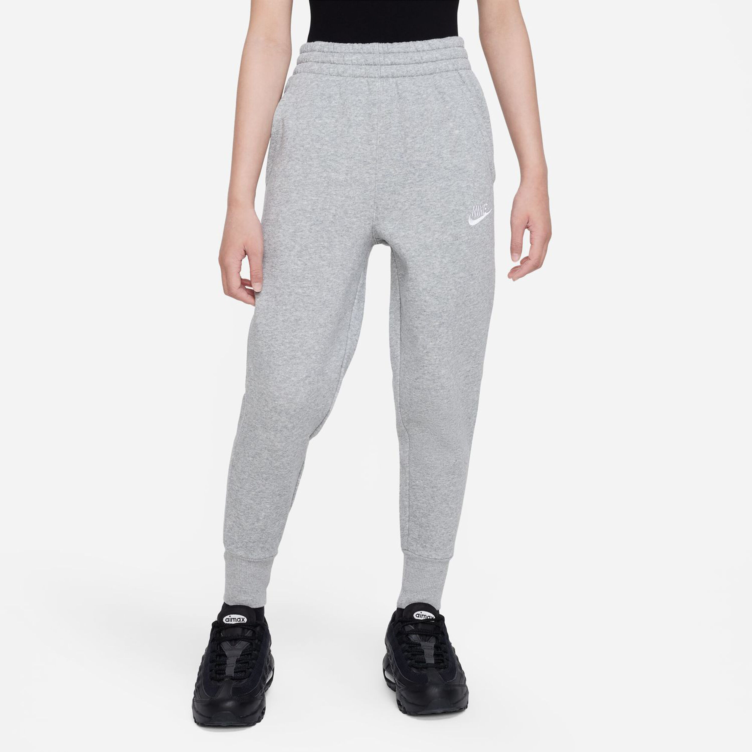 Club Fleece Training Pants Girls Lightgrey White