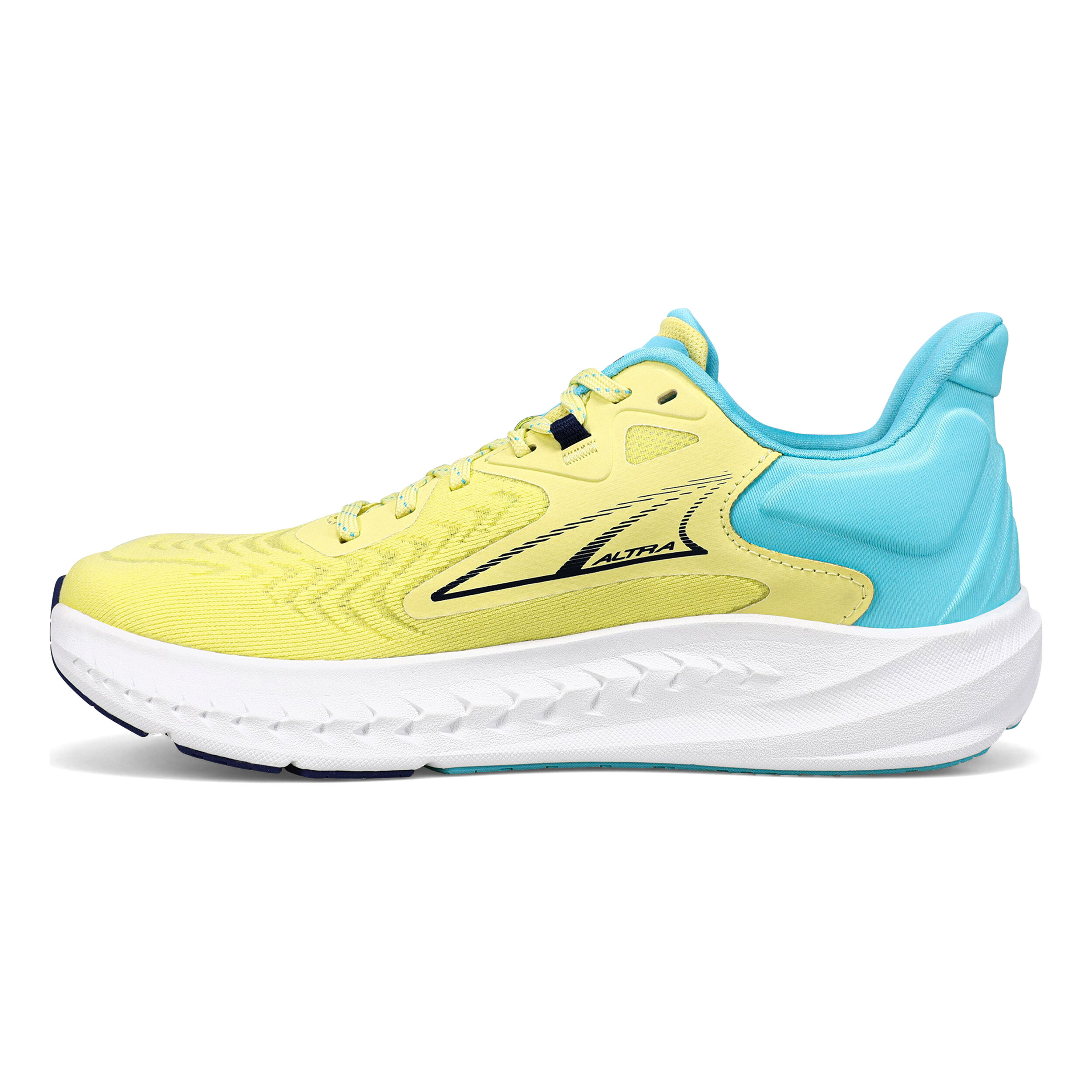 Yellow running sneakers top