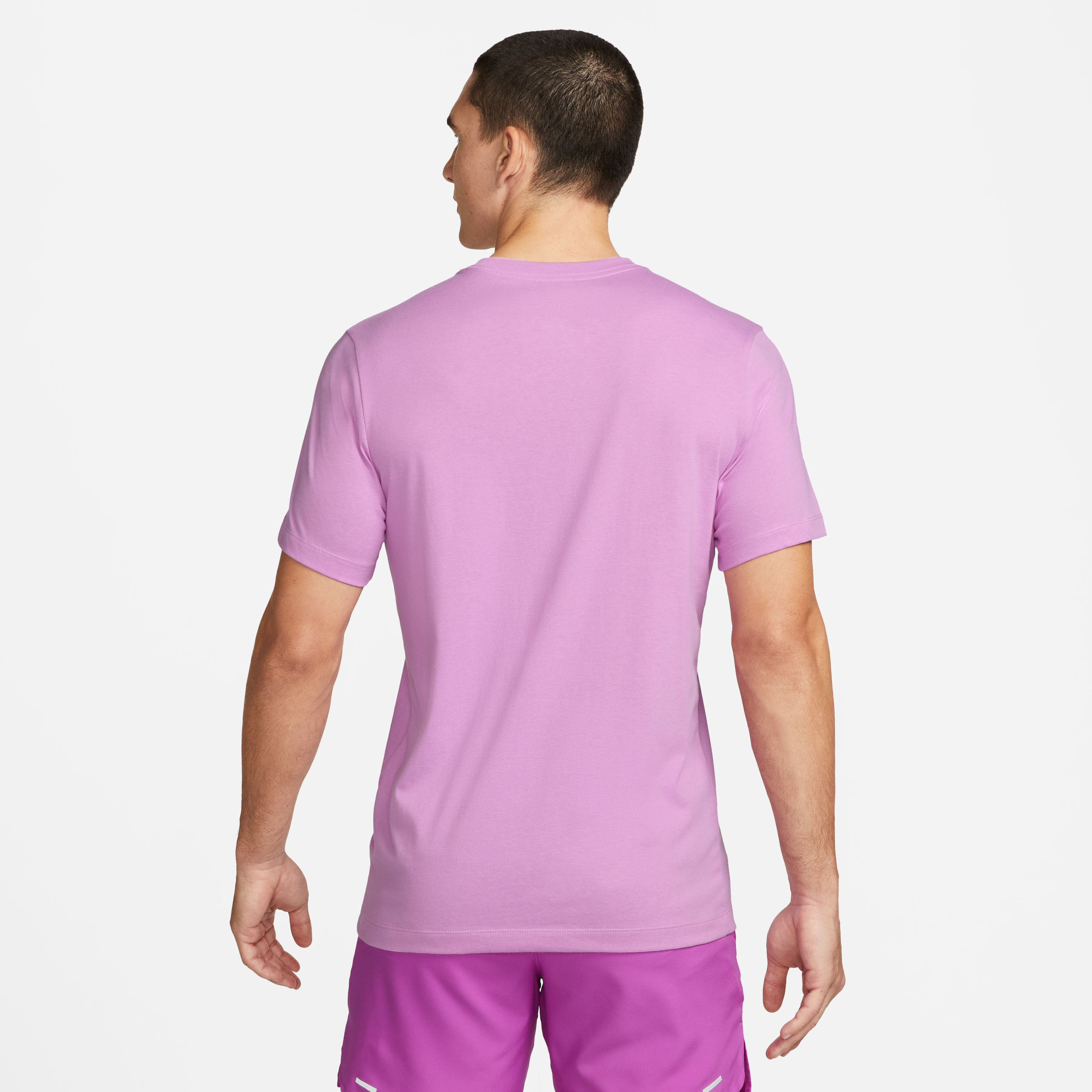 Mens purple dri fit shirt best sale
