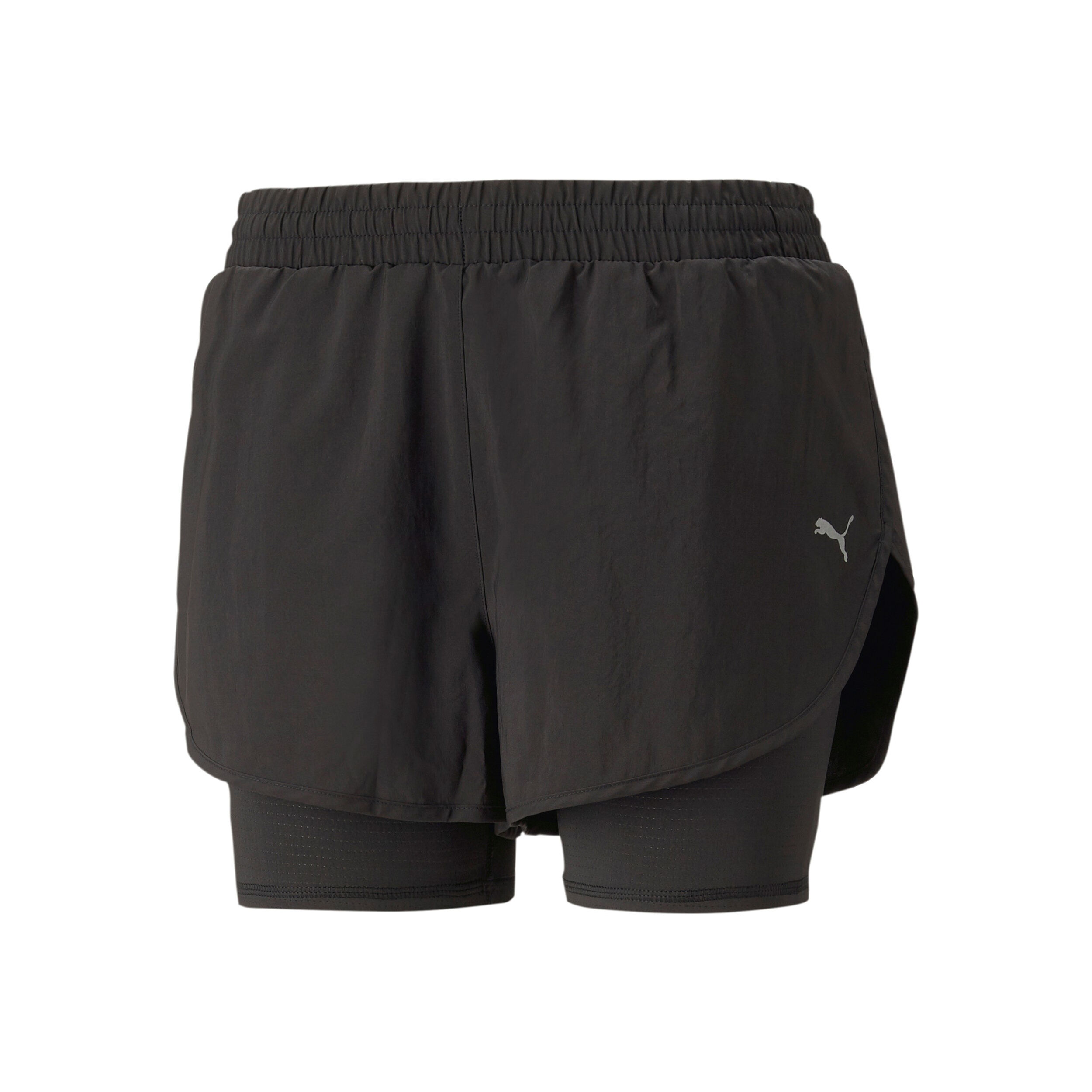 Run Favorite Woven 2in1 3in Running Shorts Women Black