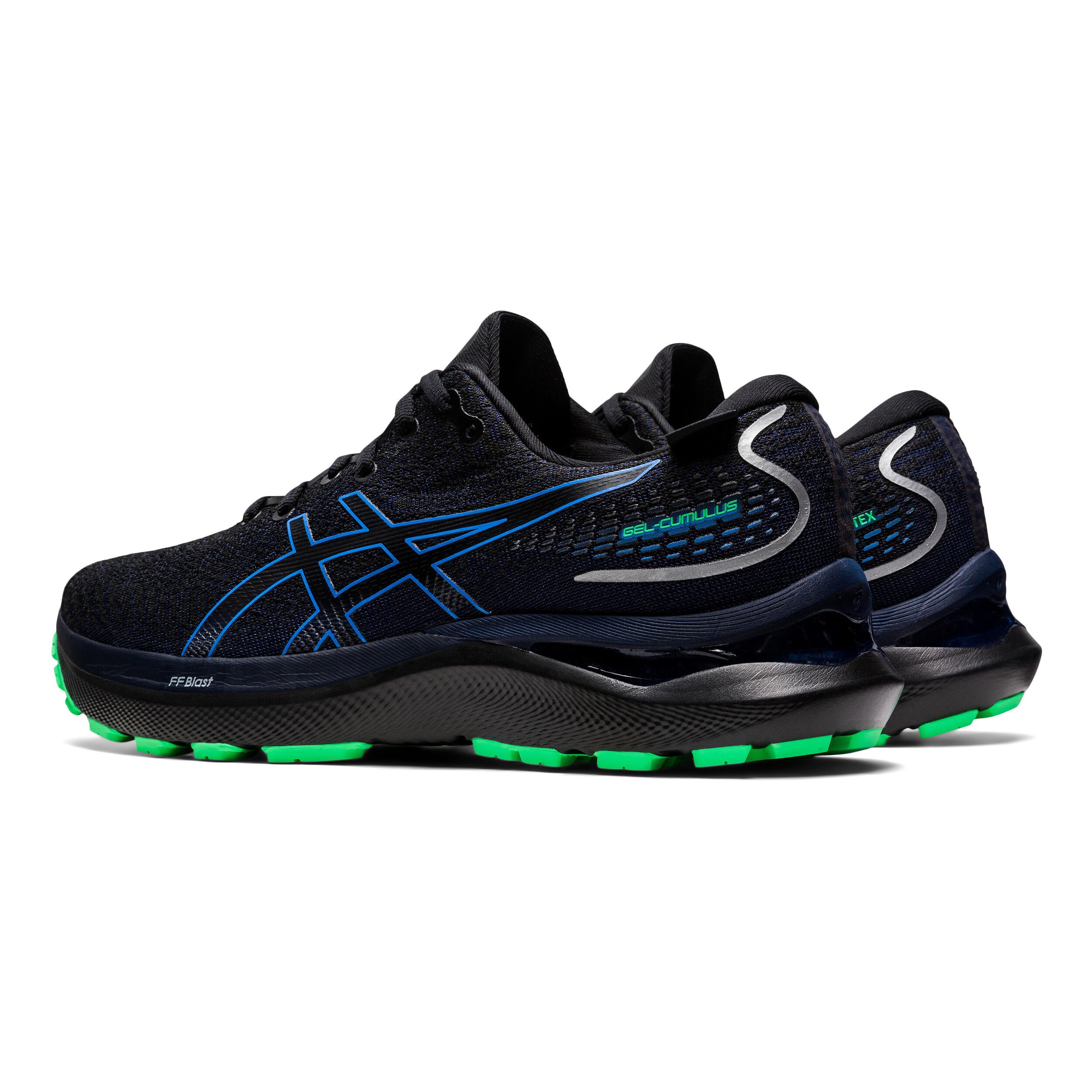 Buy ASICS Gel Cumulus 24 GTX Trail Running Shoe Men Black Blue