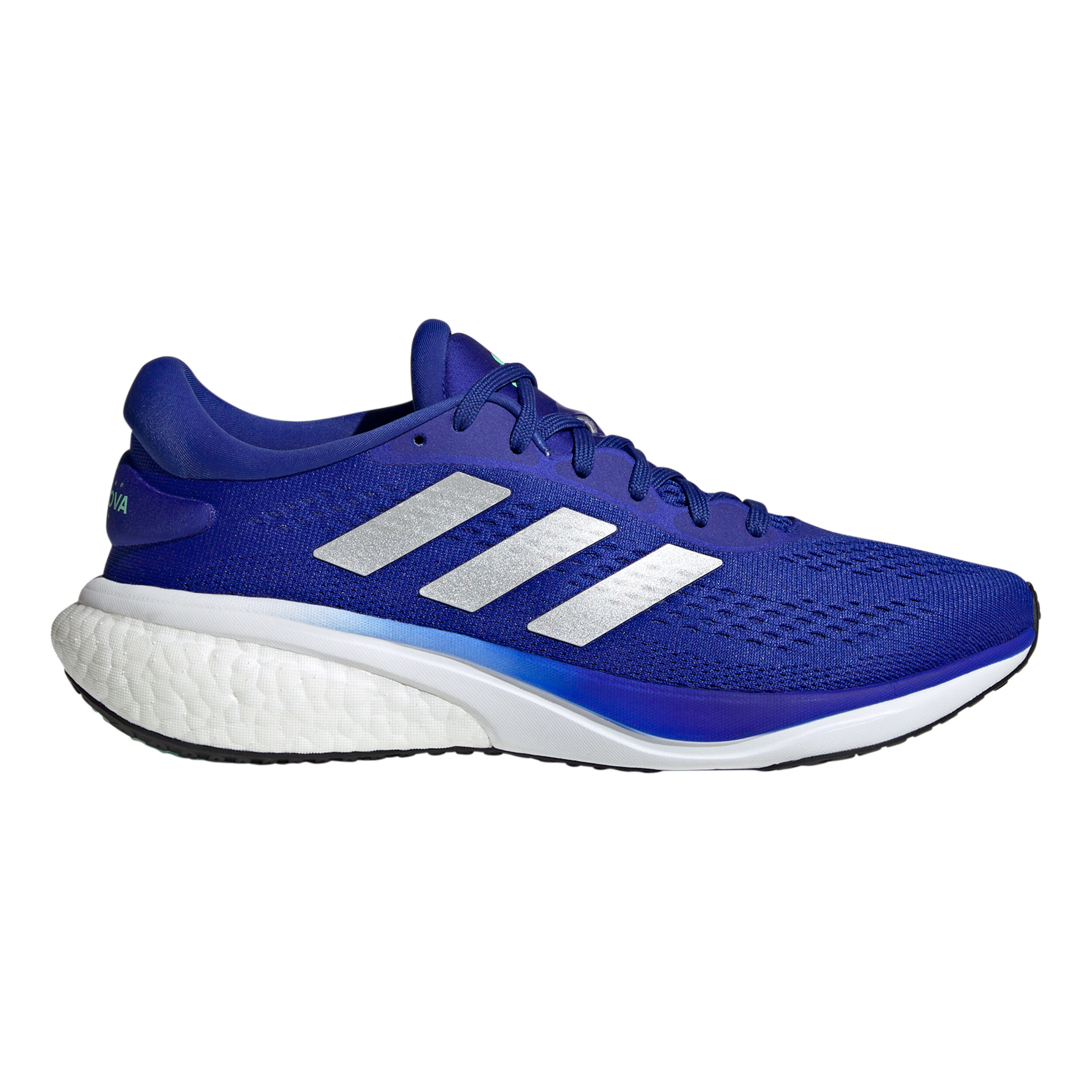 Men's adidas running shoes top blue