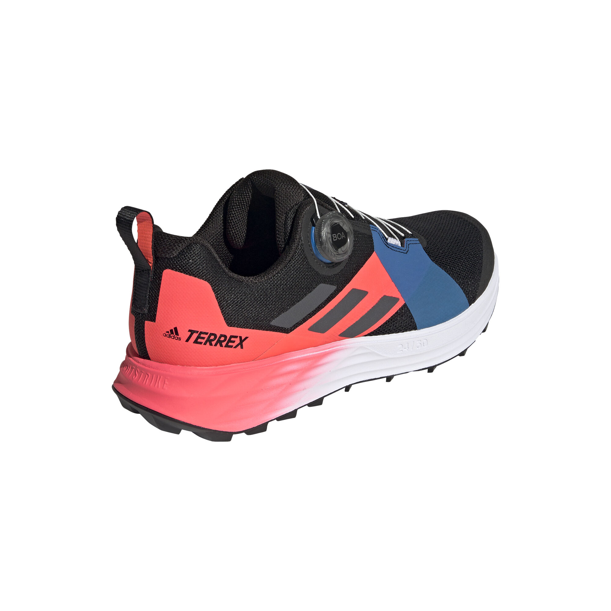 Terrex Two Boa Trail Running Shoe Men Black Red