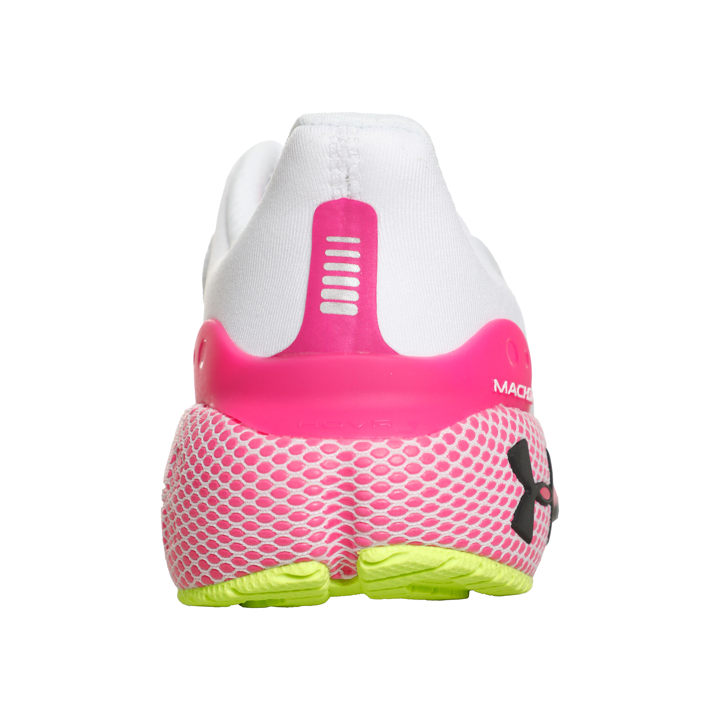 Pink and white under armour shoes best sale