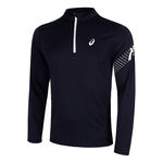 ASICS Clothing ASICS Icon 1/2 Zip Running Shirt Men-Dark Blue