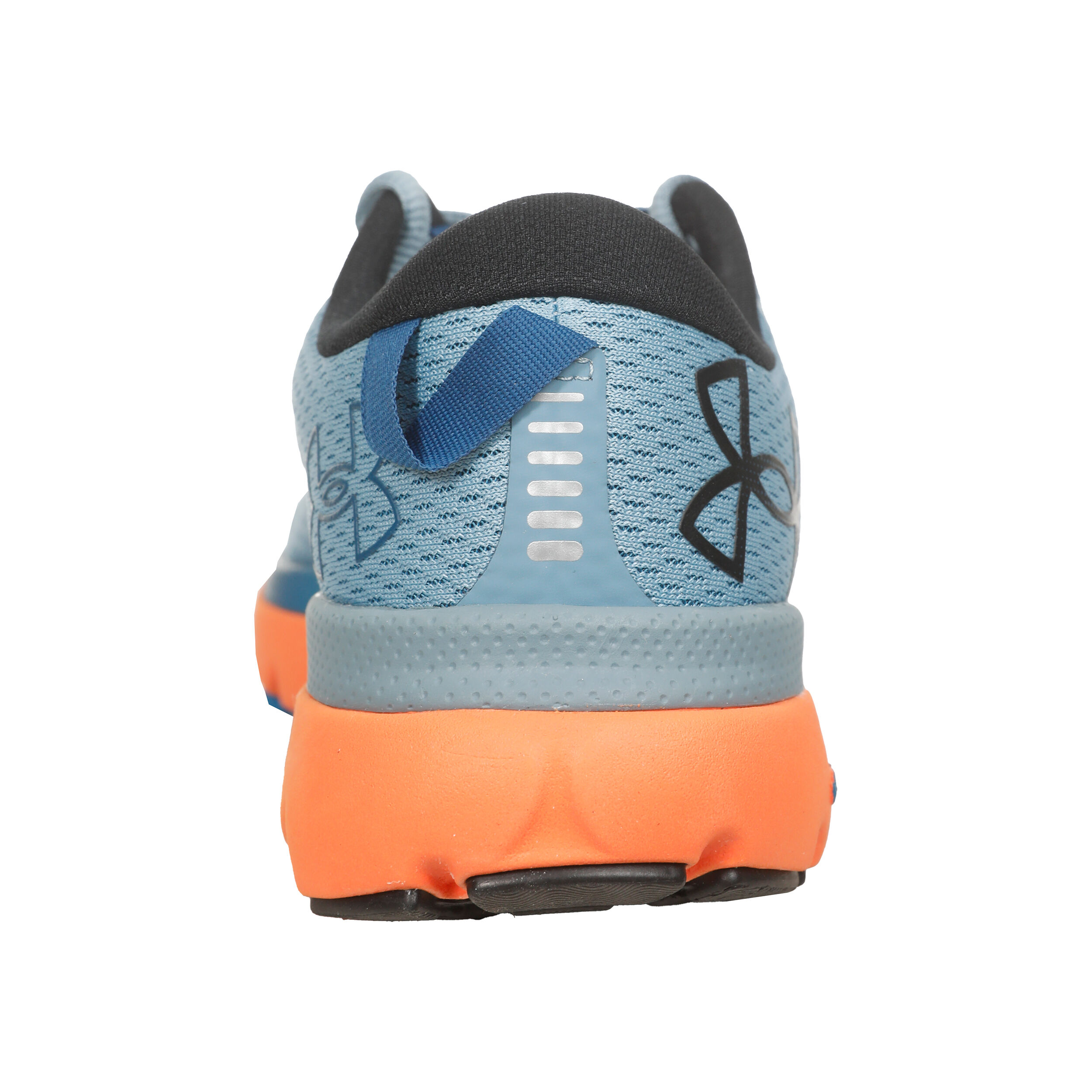 Blue and orange store under armour shoes