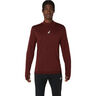 Road Winter Seamless Running shirt Men-wine red