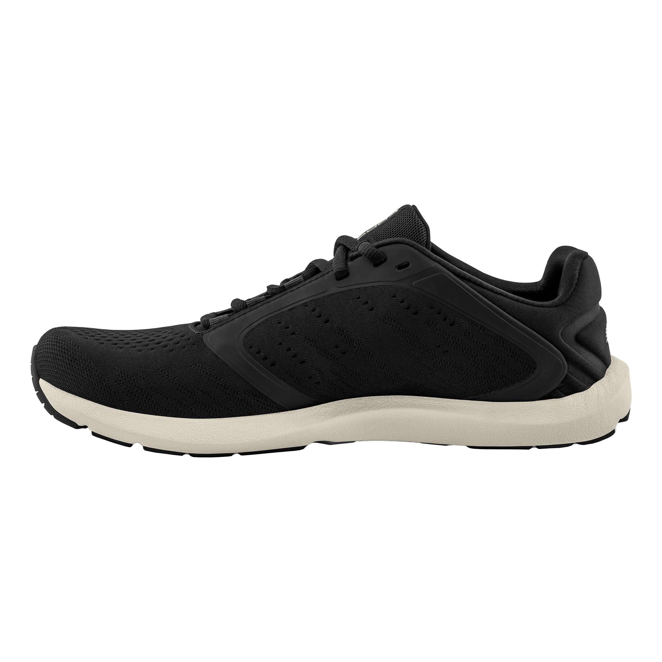 Womens black athletic sneakers discount