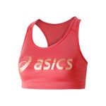 ASICS Clothing ASICS Sakura Spiral Sports Bras Women-Pink,Apricot