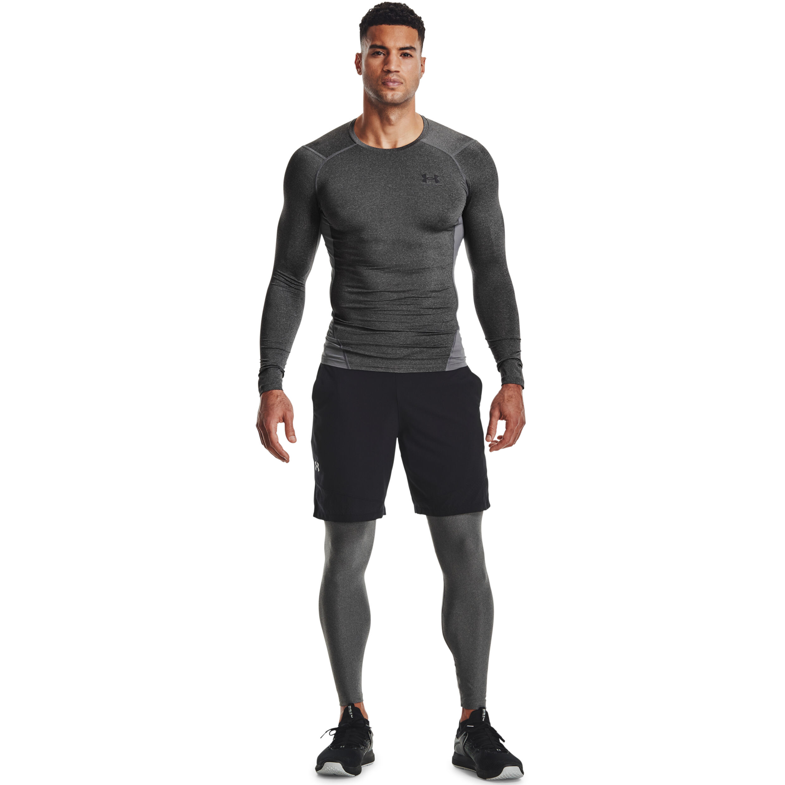 Buy Under Armour Heatgear Tight Men Grey online Running Point UK
