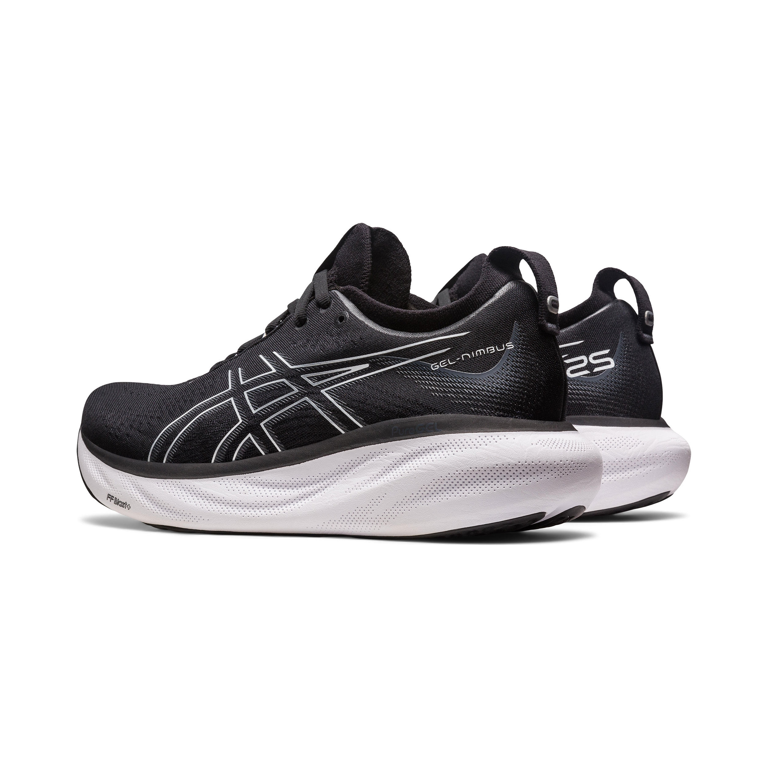 Buy ASICS Gel Nimbus 25 Neutral Running Shoe Women Black Grey