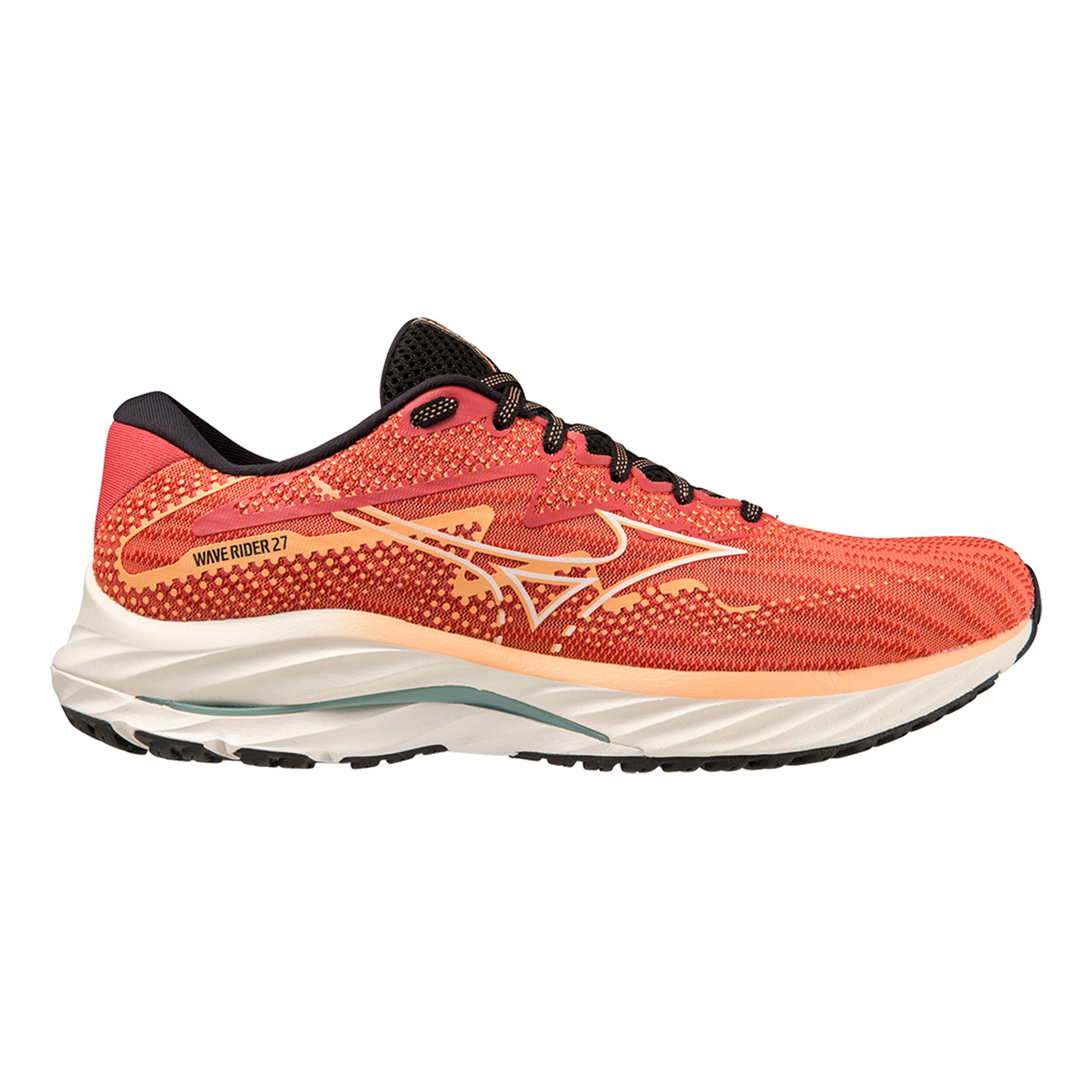 Buy Mizuno Wave Rider 27 Neutral Running Shoe Men Red Coral online Running Point UK