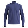 Essential Thermal Midlayer 1/2 Zip Running shirt Men - blue, 