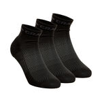 Craft Clothing Craft Core Dry Mid Running Socks 3 Pack-Black