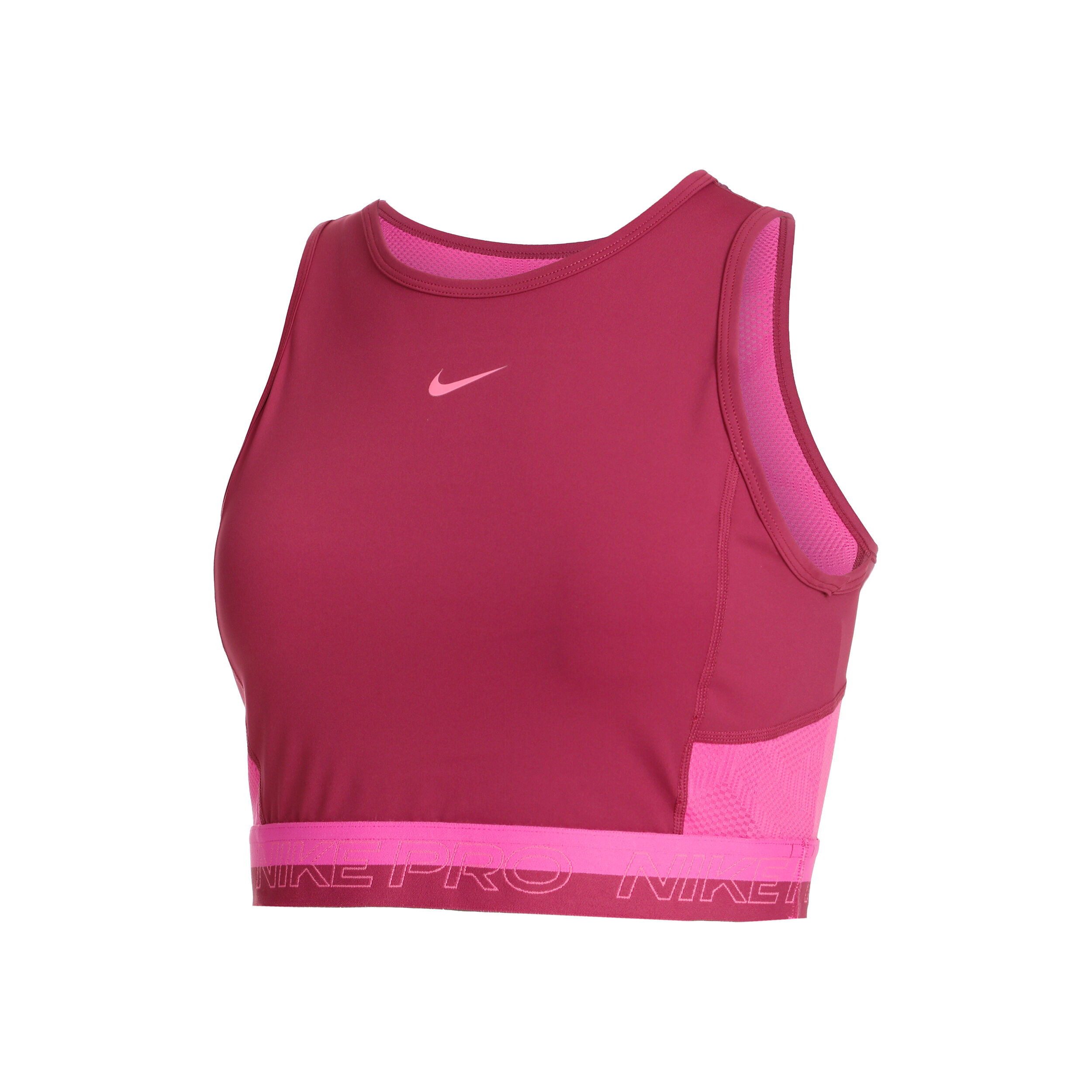 Buy Nike Dri Fit Performance Cropped Tank Top Women Red Pink