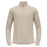 Zeroweight Warm Mid Layer 1/2 Zip Running Shirt Men-Silver