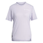 adidas Clothing adidas Terrex XPR Running Shirt Women-Lilac