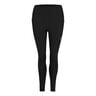 Road High Waist Running Tights Women-Black