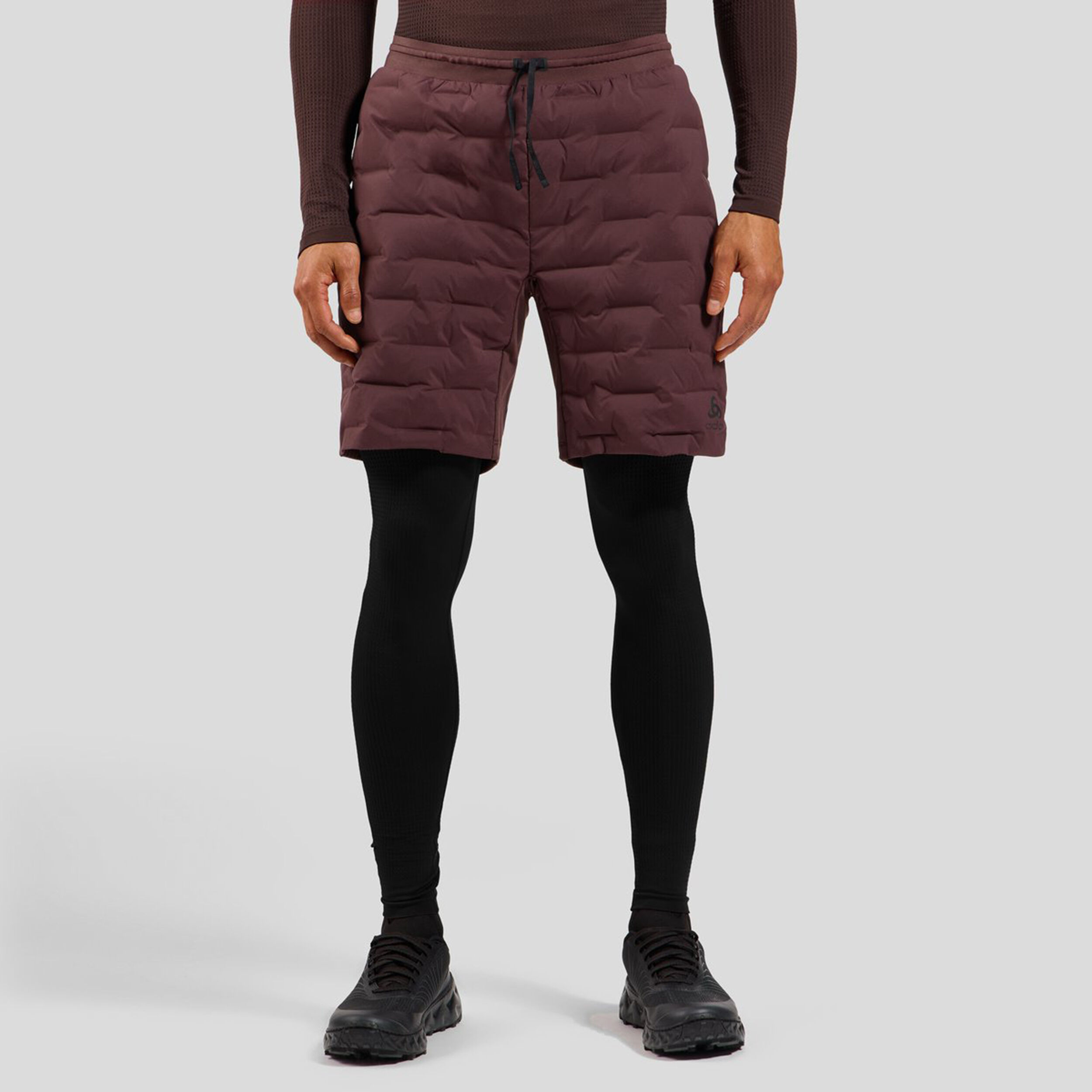Brown running shorts best sale