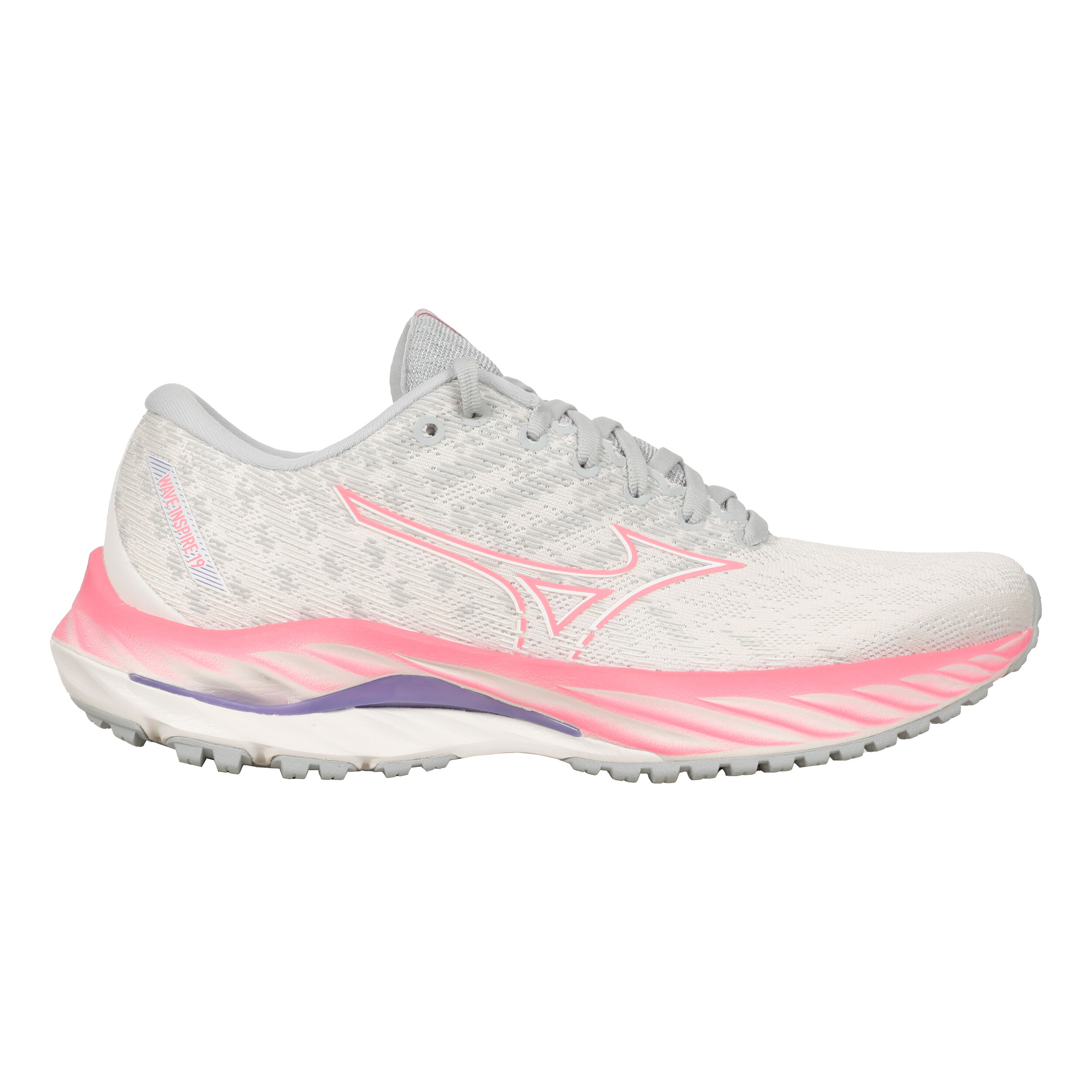 Wave Inspire 19 Stability Running Shoe Women White Pink