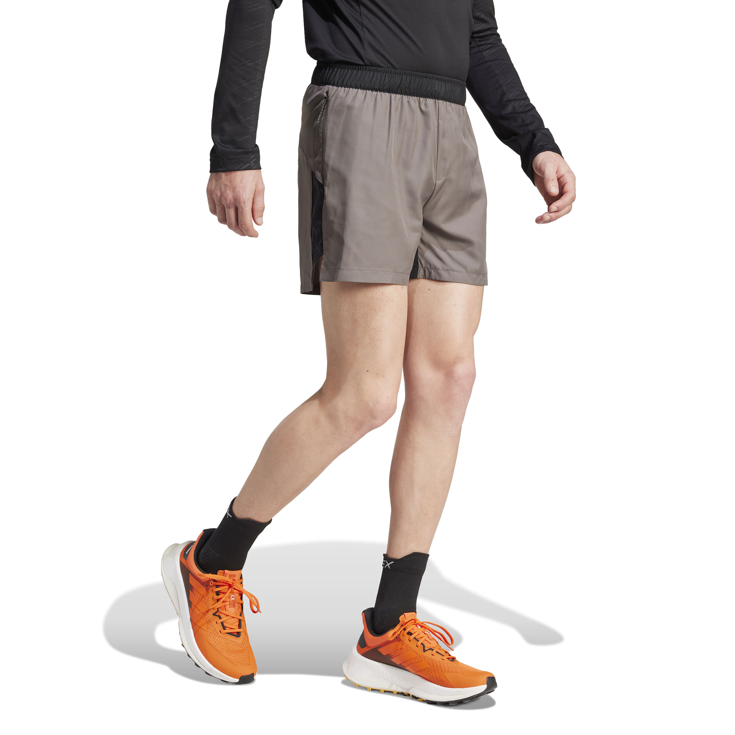 Brown athletic shorts new arrivals